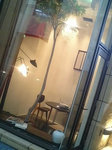 店外から見た半個室席