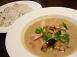 チキンのグリーンカレー