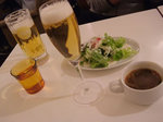 サラダとスープ(本日はトムヤム風)