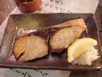 天然ブリの塩焼き