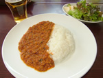 豚ひき肉のトマトカレー コリアンダー風味