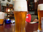 まずは生ビールでしょー♪