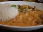 ビーフストロガノフ