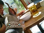 今日の生ビールはハイネケン〜♪