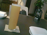 マンゴーとビールのカクテル「レッドアイ」