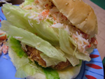 たらばとずわいの王様バーガー