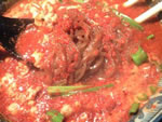麺は蕎麦入りの韓国冷麺用の麺ですね