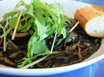 イカ墨のパスタ