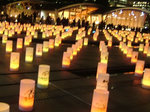 和田倉噴水公園のアンビエント・キャンドル・パーク