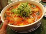 牡蠣辣湯麺
