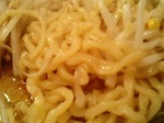 味噌味には太い麺よね