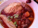 Plats du Jour 仔羊と地鶏のクスクス