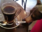 食後のコーヒー