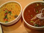 シェフのおまかせカレー と ナヴラタン コルマ