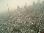 あいにくの曇り空